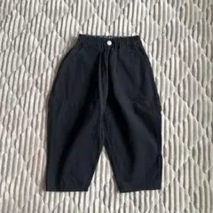 黒のハーフパンツ サイドポケット付き　バースデイ　manina 110