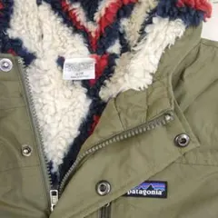 Patagonia パタゴニア フード付きジャケット オリーブ S 7-8