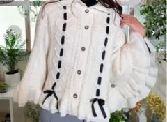 axes femme POETIQUE ニットポンチョ レディース ニット