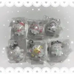 サンリオ　めじるしアクセサリー　ふわふわスノー　コンプリートセット
