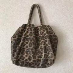 レオパード柄 トートバッグ