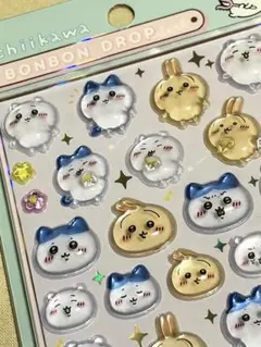 ⭐️正規品　ボンボンドロップシール　第一弾　ちいかわ×ハチワレ×うさぎ　みんな