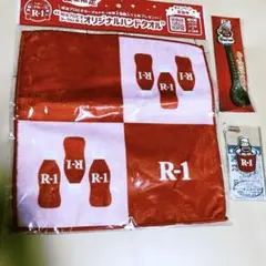 明治プロビオヨーグルトR-1 オリジナルハンドタオル アクリルスタンド　スプーンのサムネイル