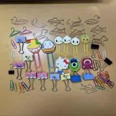 かわいいクリップ57個セット♫今だけ！ミッキーのクリップもお付けします♪