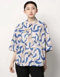 6(ROKU) COTTON KIKA SHIRT オープンカラーシャツのサムネイル