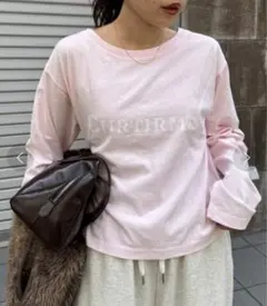 CIAOPANIC TYPY クロップド丈ピグメントフォトプリントTee