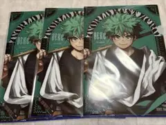 最強ガチャステーション　ヒロアカ　緑谷出久　デク クリアファイル 3枚