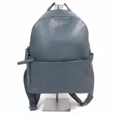 美品 ダコタ ファレル レザーリュックサック バックパック ネイビーグリーンのサムネイル