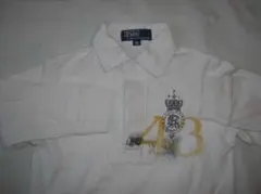 ラルフローレン　長袖シャツ　90　胸ロゴ　かっこいいプリント