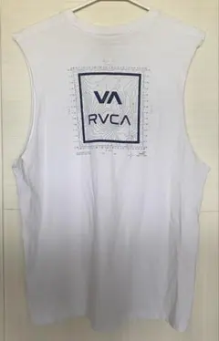 RVCA ノースリーブ タンクトップ ホワイト Mサイズのサムネイル