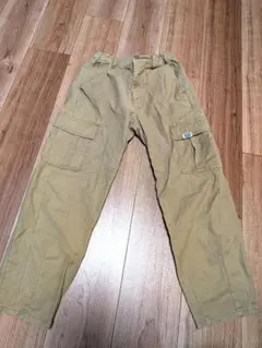 RUGGED WORKS カーゴパンツ ベージュ　130-140