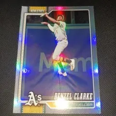 【最安値】Denzel Clarke Topps Chrome アスレチックス