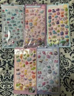 BONBON DROP 3Dシール 5枚セット 新品未使用品①