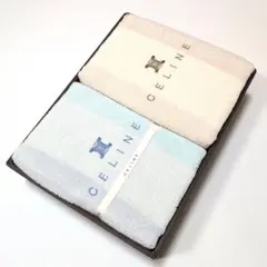 CELINE セリーヌ 掛け布団カバー190×210 ダブル ピローケース付き