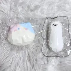 タバスクイーズ 捏捏 純泥系 動物 ねこ アルパカ セット