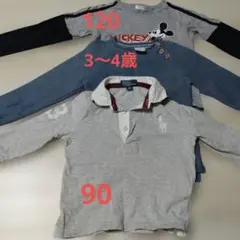 Polo by Ralph Lauren 長袖ポロシャツ 90サイズ