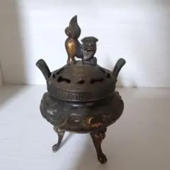 香炉 燭台 仏具セット 獅子 彫金 - メルカリ