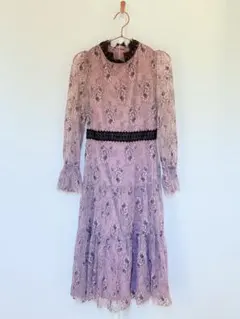 【美品】HONEYCOMB 韓国 ワンピース ピンク 花柄 レース