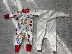 ベビー服 ロンパース カバーオール 長袖 2枚セット 男の子のサムネイル