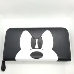 コーチ COACH 長財布 ディズニー ミッキー ジップアラウンド ブラック 