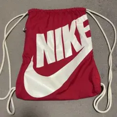NIKE ナイキ ピンク ナップザック ロゴ入り