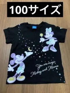 バースデイ　ディズニー　ミッキー　ミニー　Tシャツ　夏服　半袖　100サイズ