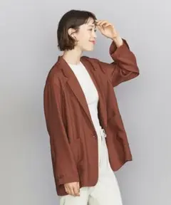UNITED ARROWS　リネン　ジャケット