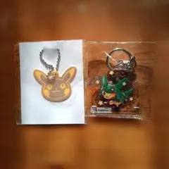 ポケモン アクリルキーホルダー リフレクター ピカチュウ レックウザ ポンチョ