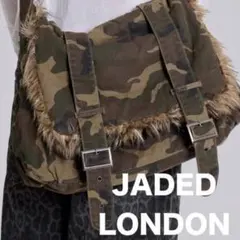 完売)jaded london Messenger Bag 黒 バッグ - メルカリ