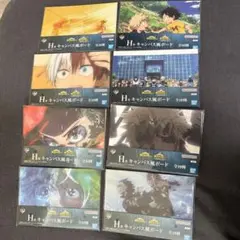 僕のヒーローアカデミア　一番くじH賞 キャンバス風ボード 8種　バンダイ