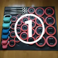 iROTEC ラバープレート アイアン バーベル ダンベル 引取限定静岡県