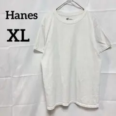 Hanes 【XL】 白 半袖Tシャツ インナー 150 160 男の子 女の子