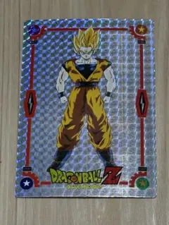 ドラゴンボールZ ジャンボプリズムカード ベジータ 日清シスコ 仙豆