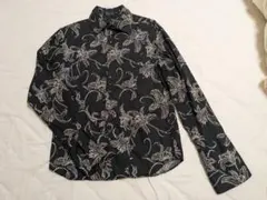 Monsieur NICOLE 長袖シャツ 46 M ムッシュニコル 花柄のサムネイル