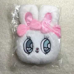 エスターバニー　クリームバニー　リール付きぬいぐるみパスケース　パスケース　新品