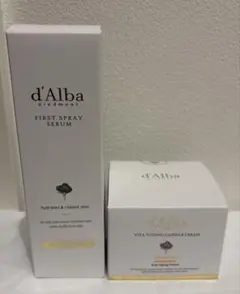 d'Albaダルバ ファーストスプレーセラム　 ビタトーニングカプセルクリーム