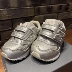 New Balance 313 ベビーシューズ シルバー　12.5