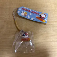 レア　ハローキティ スノボ08KT 根付ストラップ