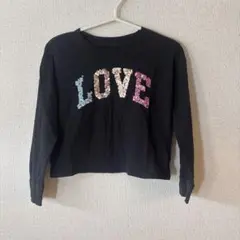 GAP KIDS LOVE刺繍 ネイビーM130センチ