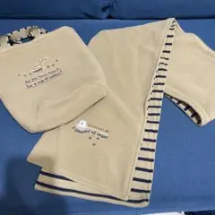 KUSUGURU マフラー＆バッグセット ベージュ