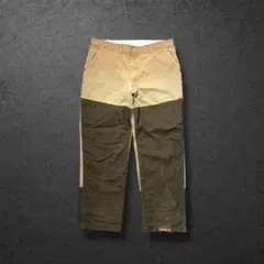 SASSAFRAS ワークパンツ Lサイズ ブラウン・カーキ - メルカリ