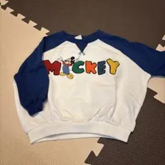 しまむら　リトシー　ミッキー トレーナー 90