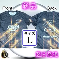 ☆ 新品 ストーム ロゴ ボウリングウェア【 Ｌサイズ 】スポーツウェア