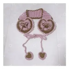 人気♡ イヤーマフ　ヘッドドレス　耳当て　ハンドメイド　編み物