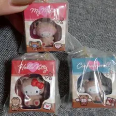 サンリオ　ミニチュアパッケージコレクション　キティ　マイメロディ　シナモロール