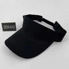 S-1654/심플 컬러 선바이저 모자 캡 총 6가지 색상/블랙