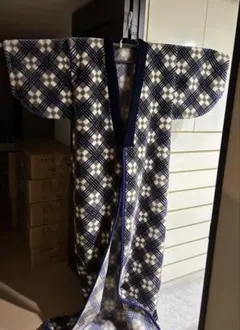 袖付き毛布 かいまき 毛布丹前 ロング used 美品