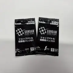 GUNDAM ショップバトル優勝者パック01 2個セット