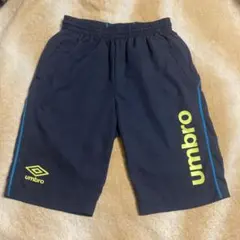 umbro ネイビー サッカー ジュニアショートパンツ 160サイズ
