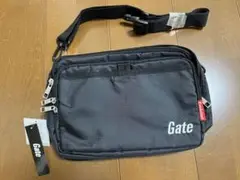 値下げ　新品黒ショルダーバッグ　肩がけ　斜めがけ　Gate ミニバスバスケ